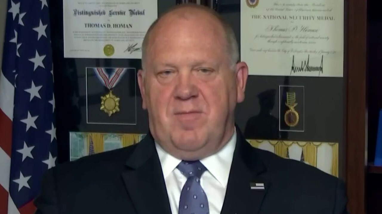 Tom Homan: Under Biden, there are 'open borders by design'