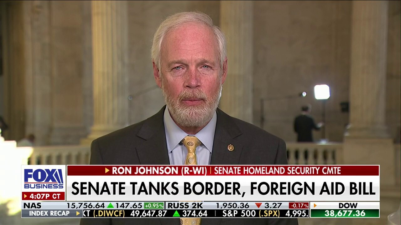 Democrats and President Biden want an open border: Sen. Ron Johnson