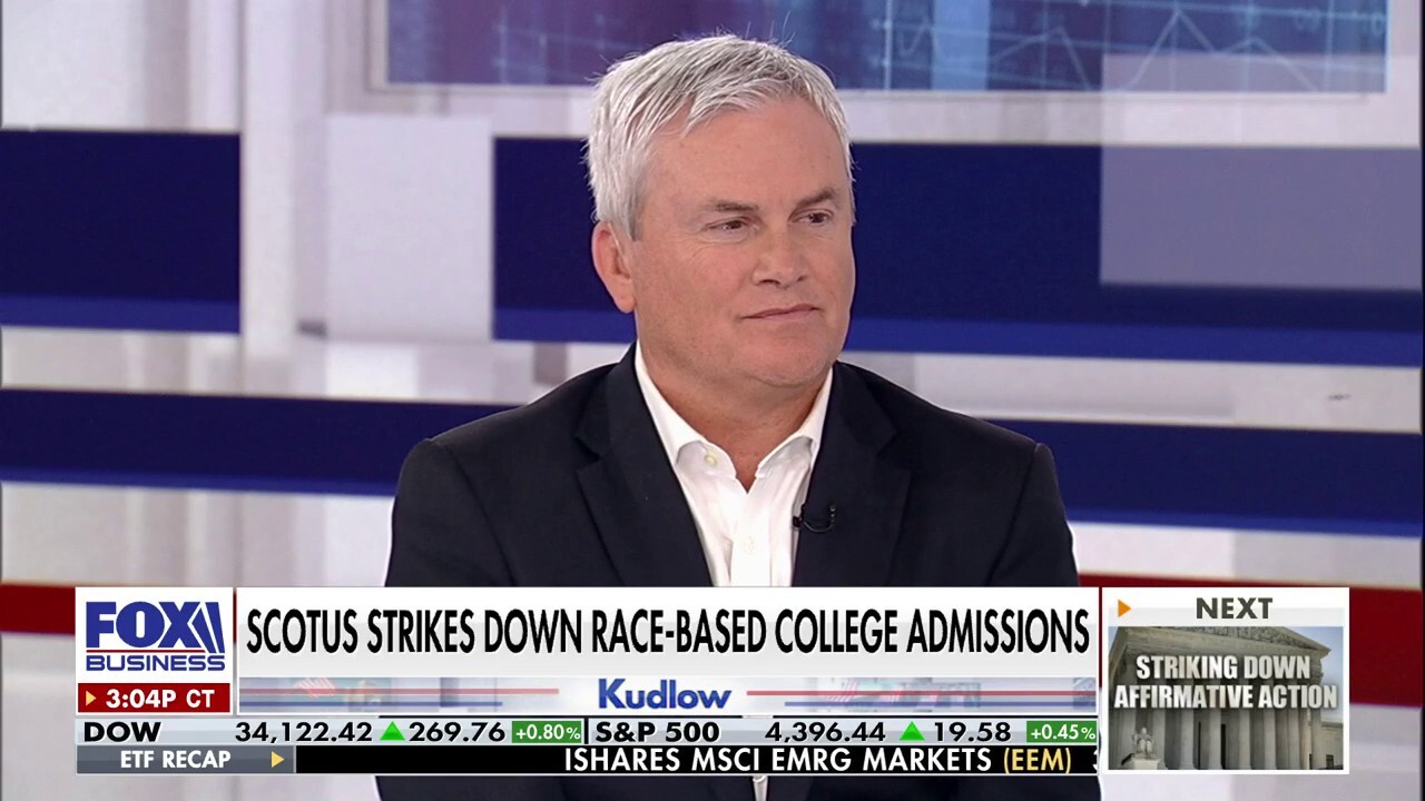  James Comer: Supreme Court's affirmative action decision was a win for the Constitution and fairness