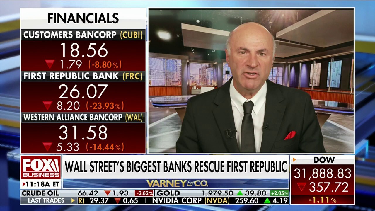 O'Leary Ventures chairman and 'Shark Tank' star Kevin O'Leary explains why the U.S. doesn't need regional banks, and discusses getting better returns from women-owned businesses.