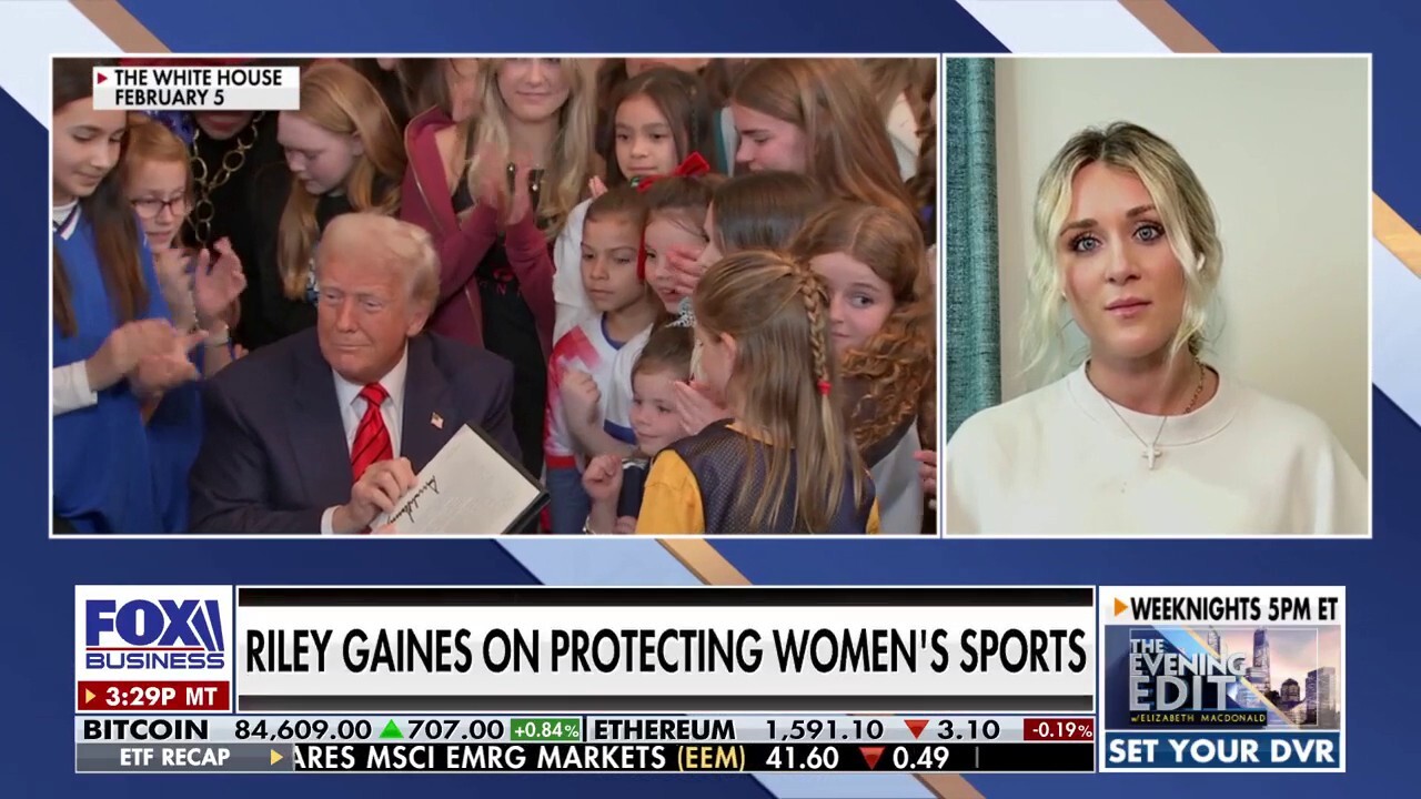 Allowing trans athletes in women’s sports is ‘deeply rooted’ in Marxist ideology, Riley Gaines argues