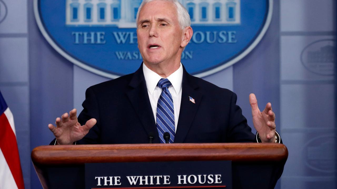 Pence commends Americans for putting social distancing into practice