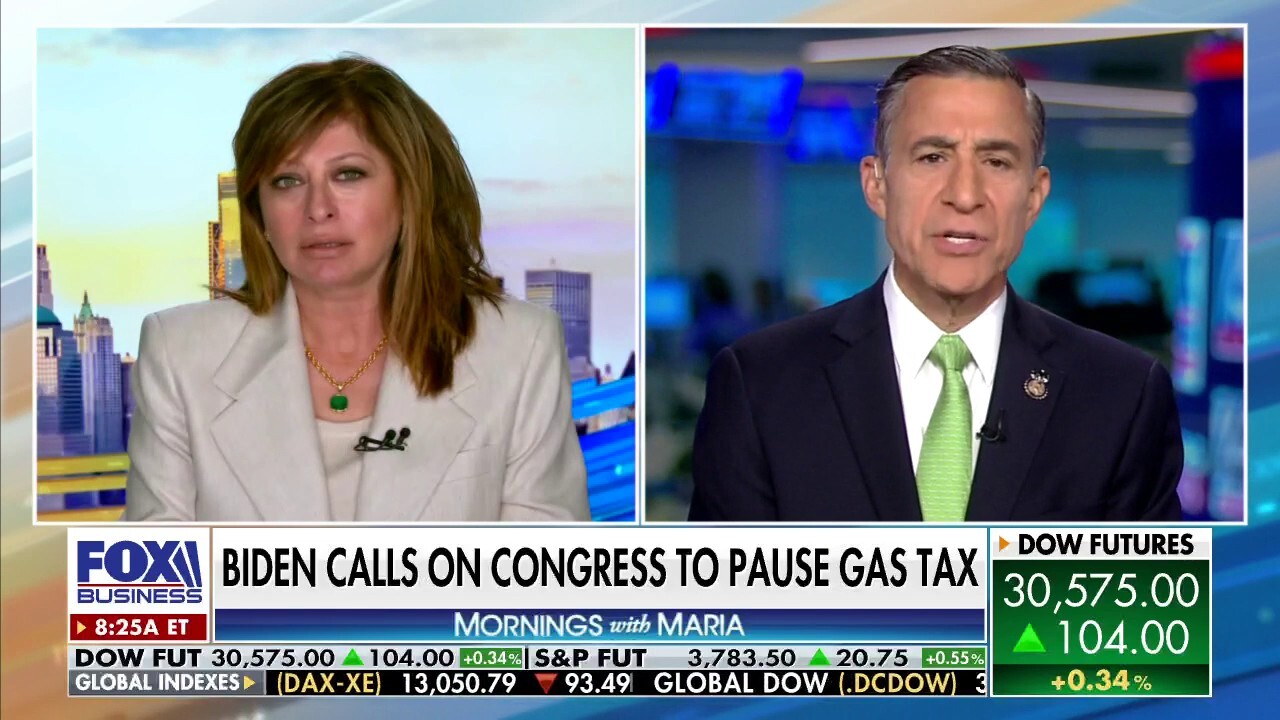 Issa on Biden's push for gas tax holiday: He 'clearly doesn't understand economics'