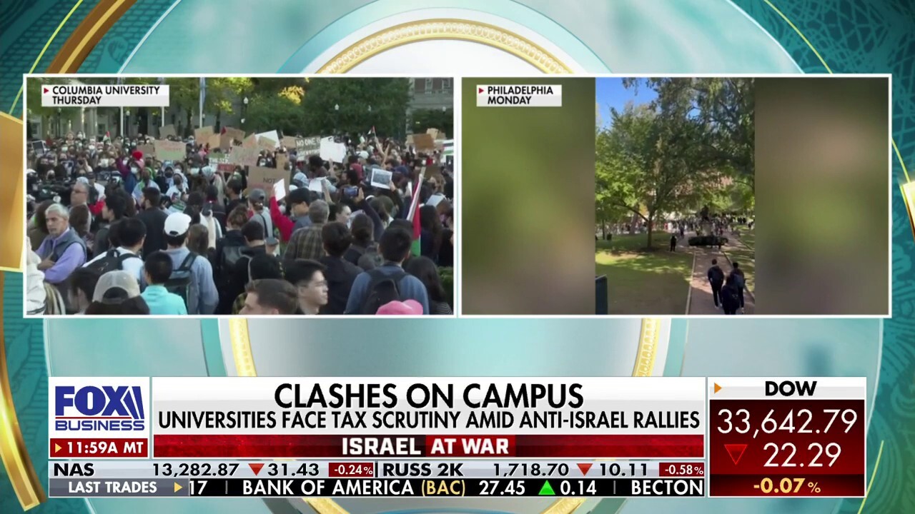 Colleges' tax-free status under scrutiny after anti-Israel rallies