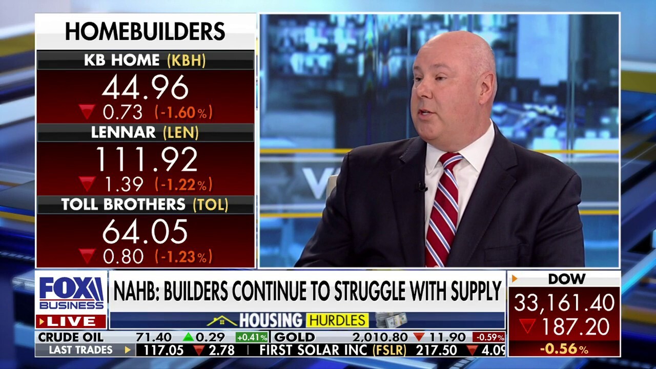 Homebuilders continue to struggle with supply: Jim Tobin