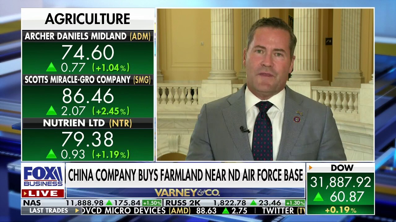 The Chinese are ‘buying up’ America’s food supply: Rep. Mike Waltz