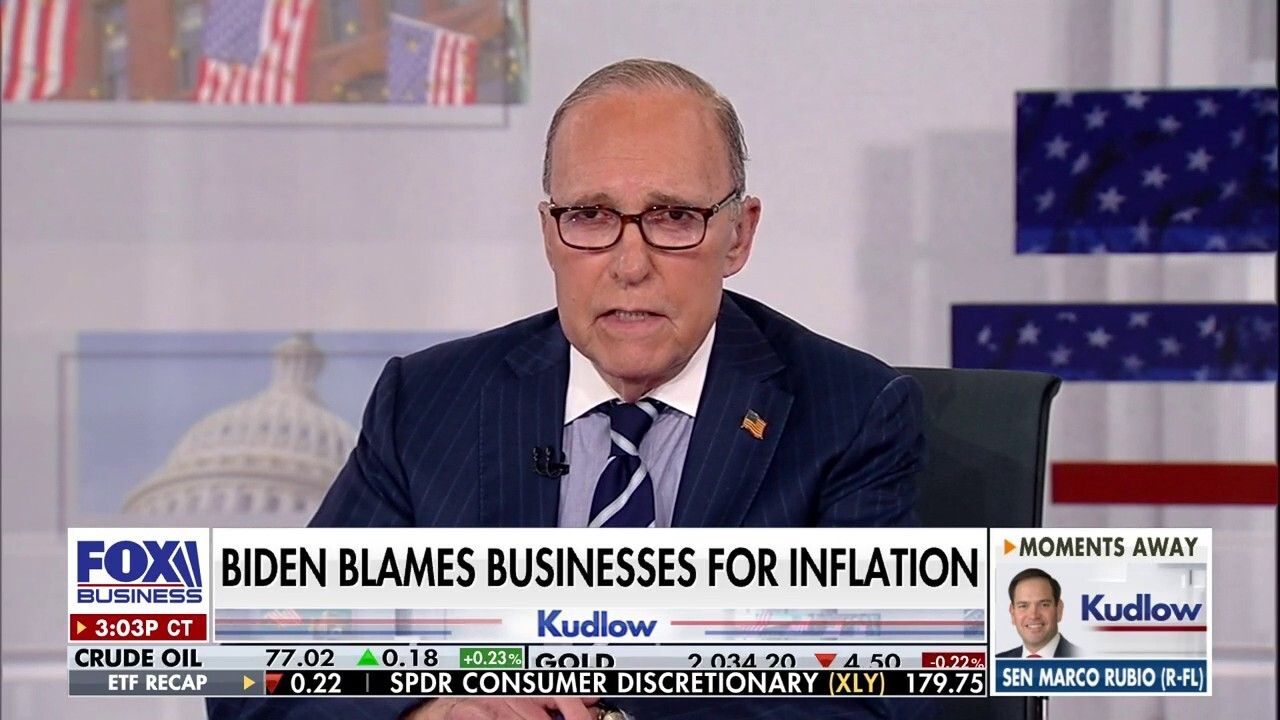 FOX Business host Larry Kudlow calls out the government spending problem on 'Kudlow.'