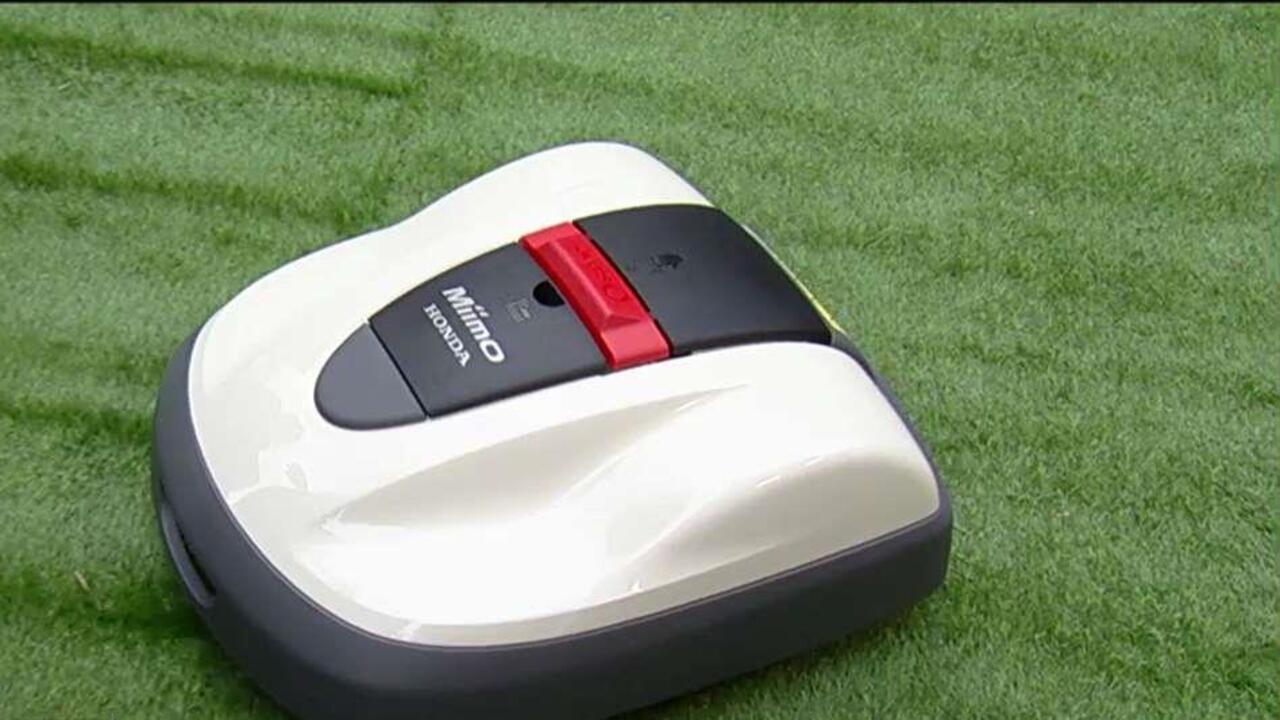The robot lawn mower to take care of your yard work