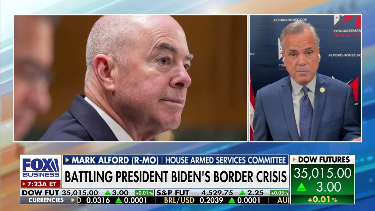 Rep. Mark Alford blasts Mayorkas' handling of border crisis: 'That guy needs to be out of a job'