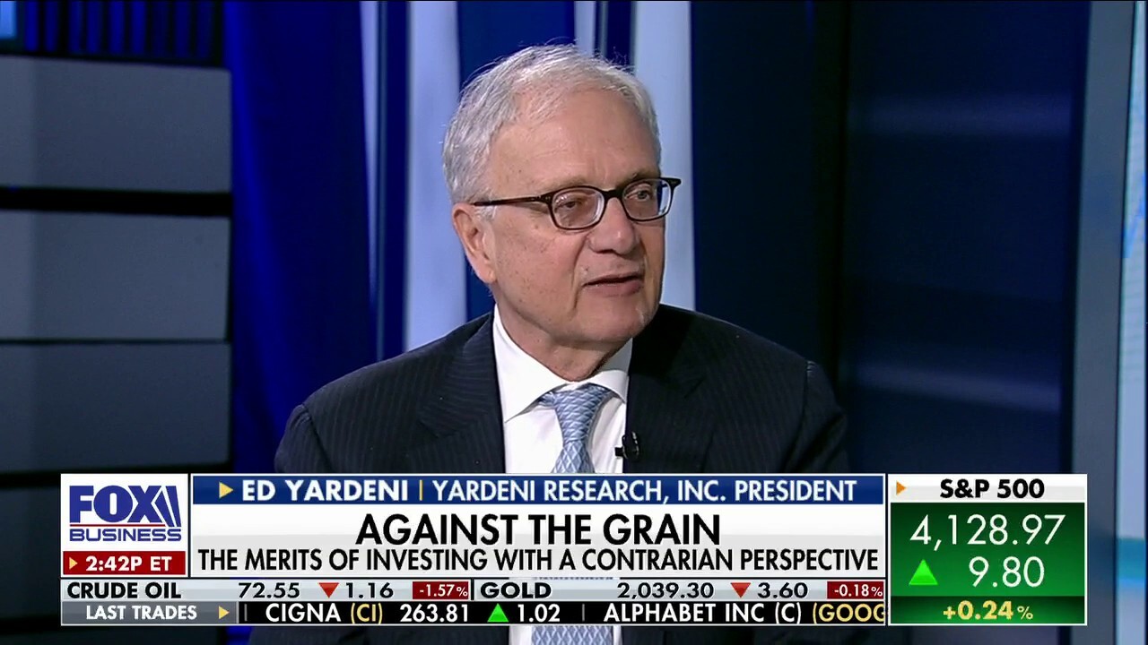 Ed Yardeni: There is a tremendous amount of pessimism on Wall Street