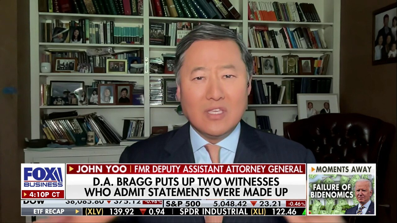 Former deputy assistant attorney general John Yoo joins 'The Evening Edit' to discuss reasonable doubt concerns in New York v. Trump.