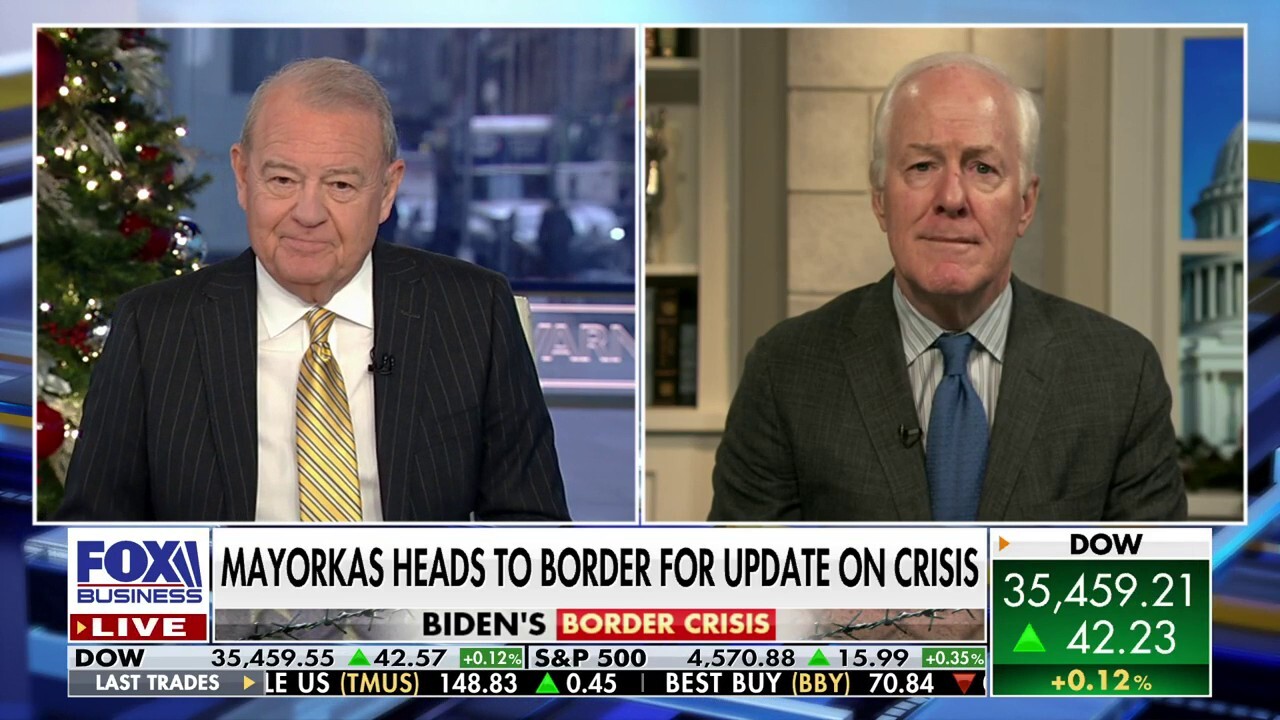 Biden needs to replace Mayorkas with someone who will enforce the law: Sen. John Cornyn