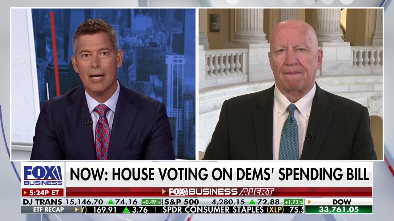 Rep. Kevin Brady discusses the House voting happening that decided on the Democrat’s new spending bill on ‘Fox Business Tonight.’