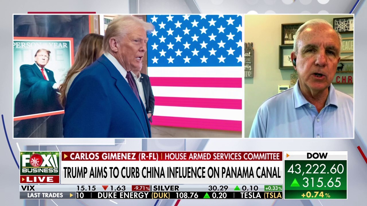 Panama Canal is 'vitally important' to American security: Rep. Carlos Gimenez