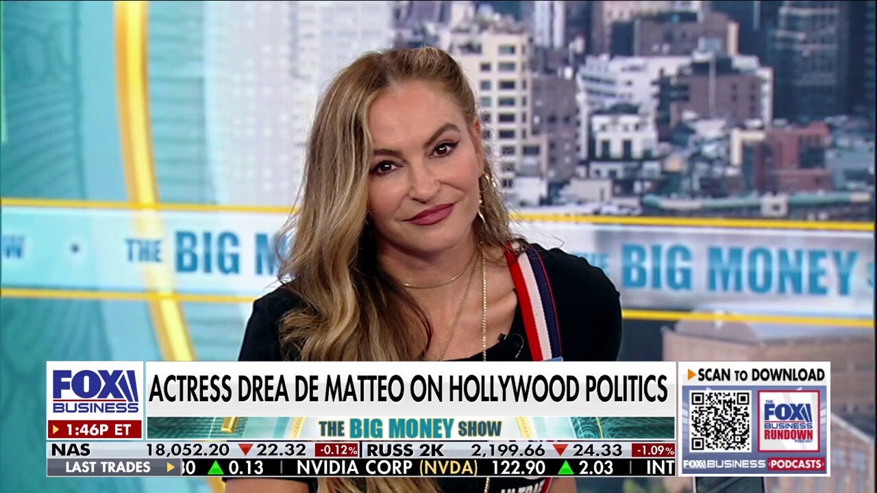 'Sopranos' star Drea de Matteo discusses Hollywood's political leanings, why celebrities are afraid to come out against the left, and operating a business in the current political climate.