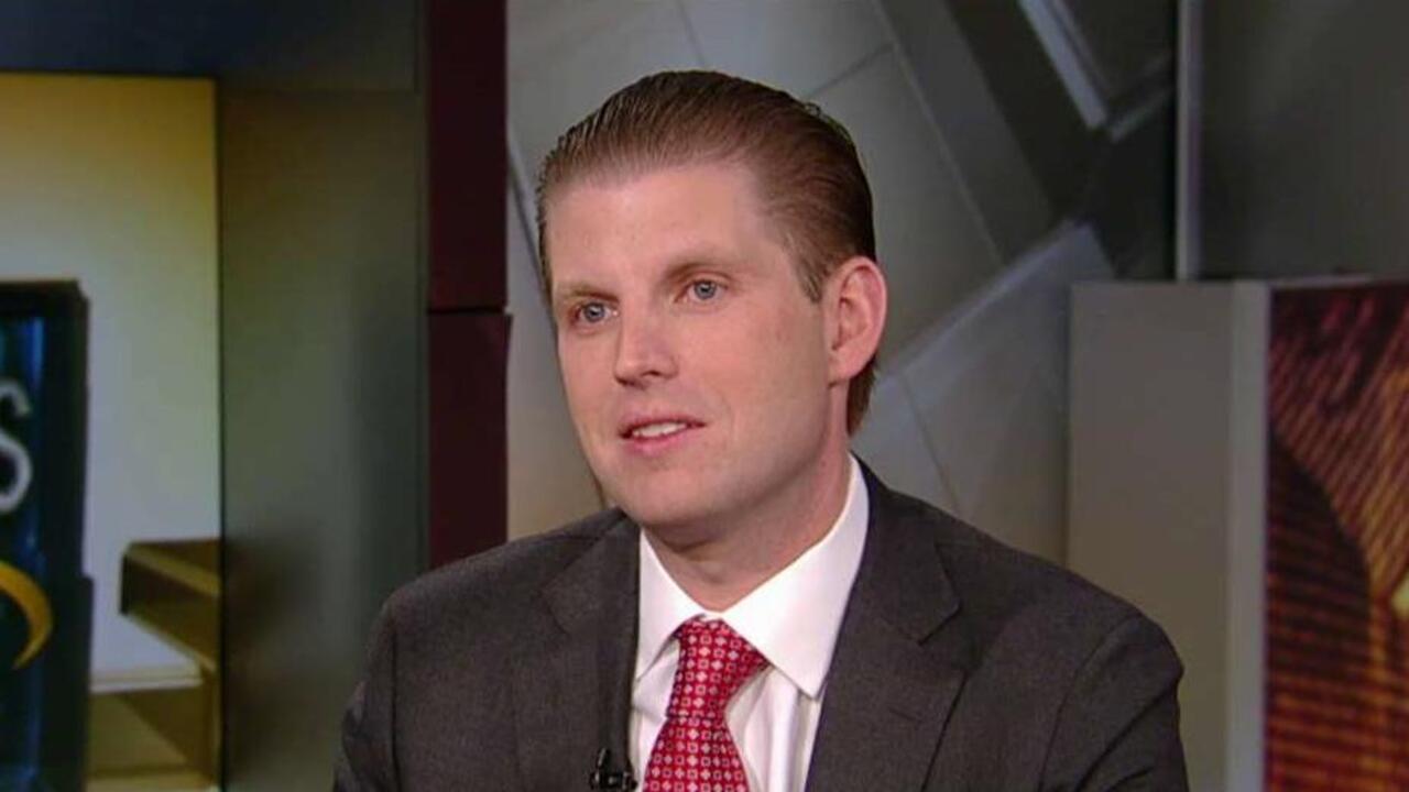 Eric Trump: Hillary Doesn't want to take on Trump 