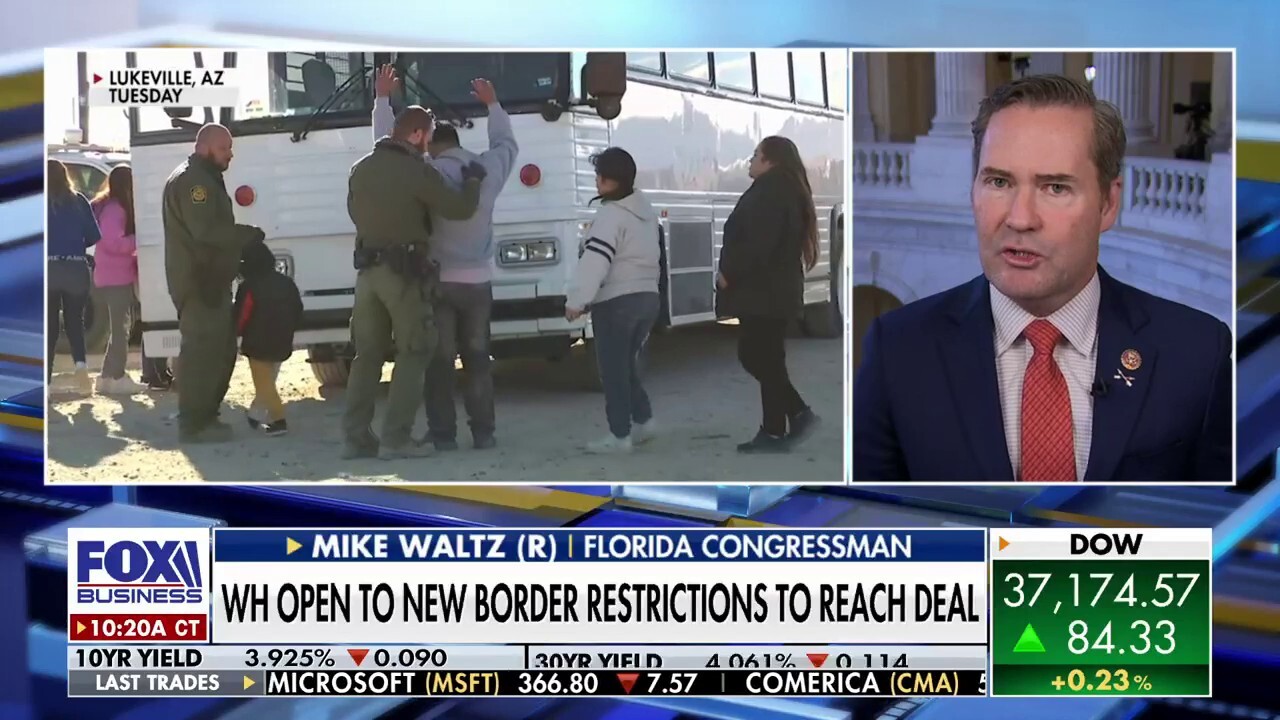 Biden's border crisis is now a national security threat: Rep. Mike Waltz