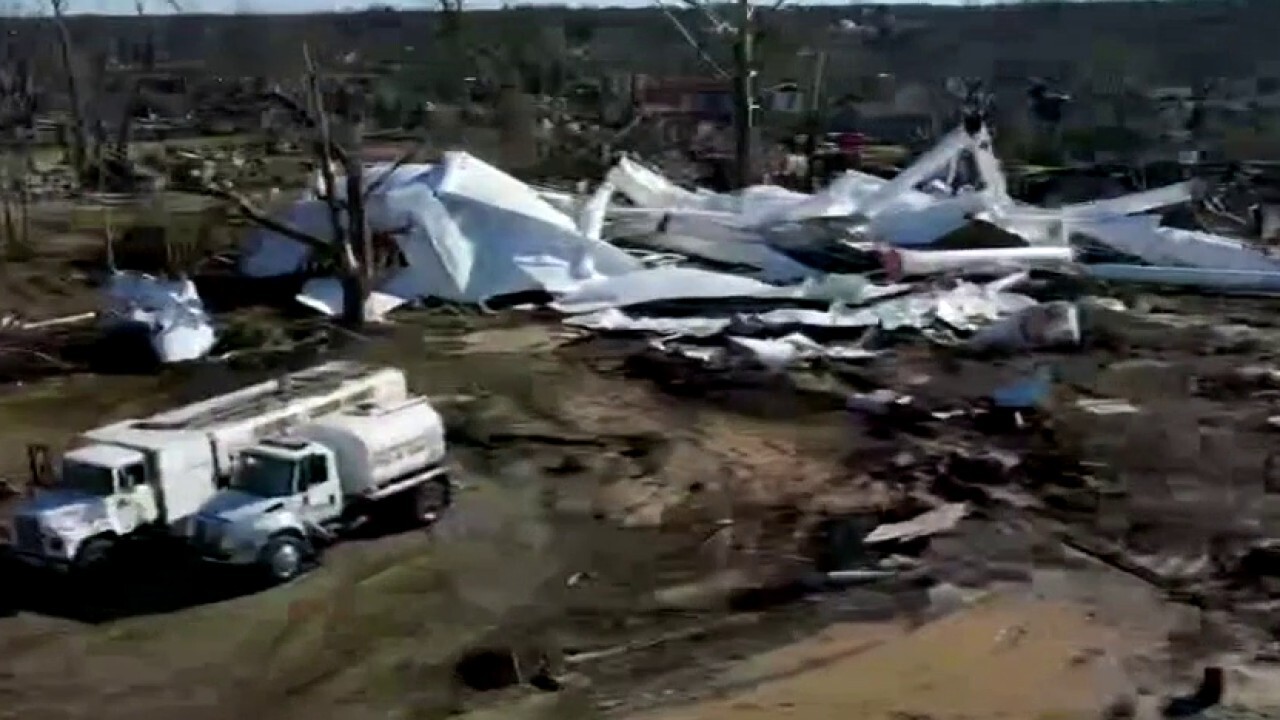 Biden blames climate change for destructive storms