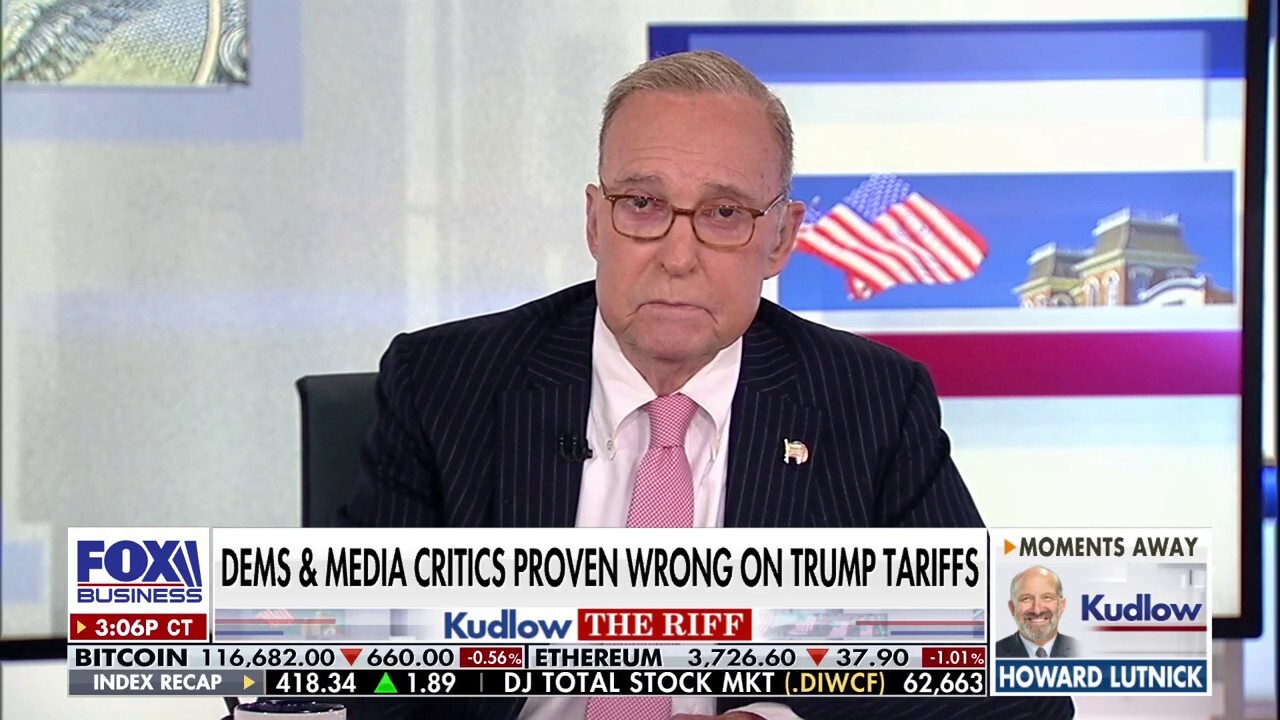 FOX Business host Larry Kudlow evaluates President Donald Trump’s economic agenda on ‘Kudlow.’