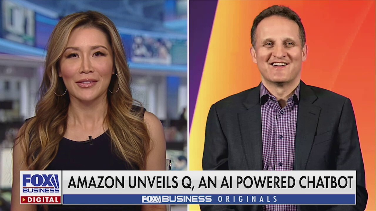 FOX Business’ Susan Li sat down with Amazon Web Services CEO Adam Selipsky to discuss the company’s latest artificial intelligence powered chatbot, ‘Q.’