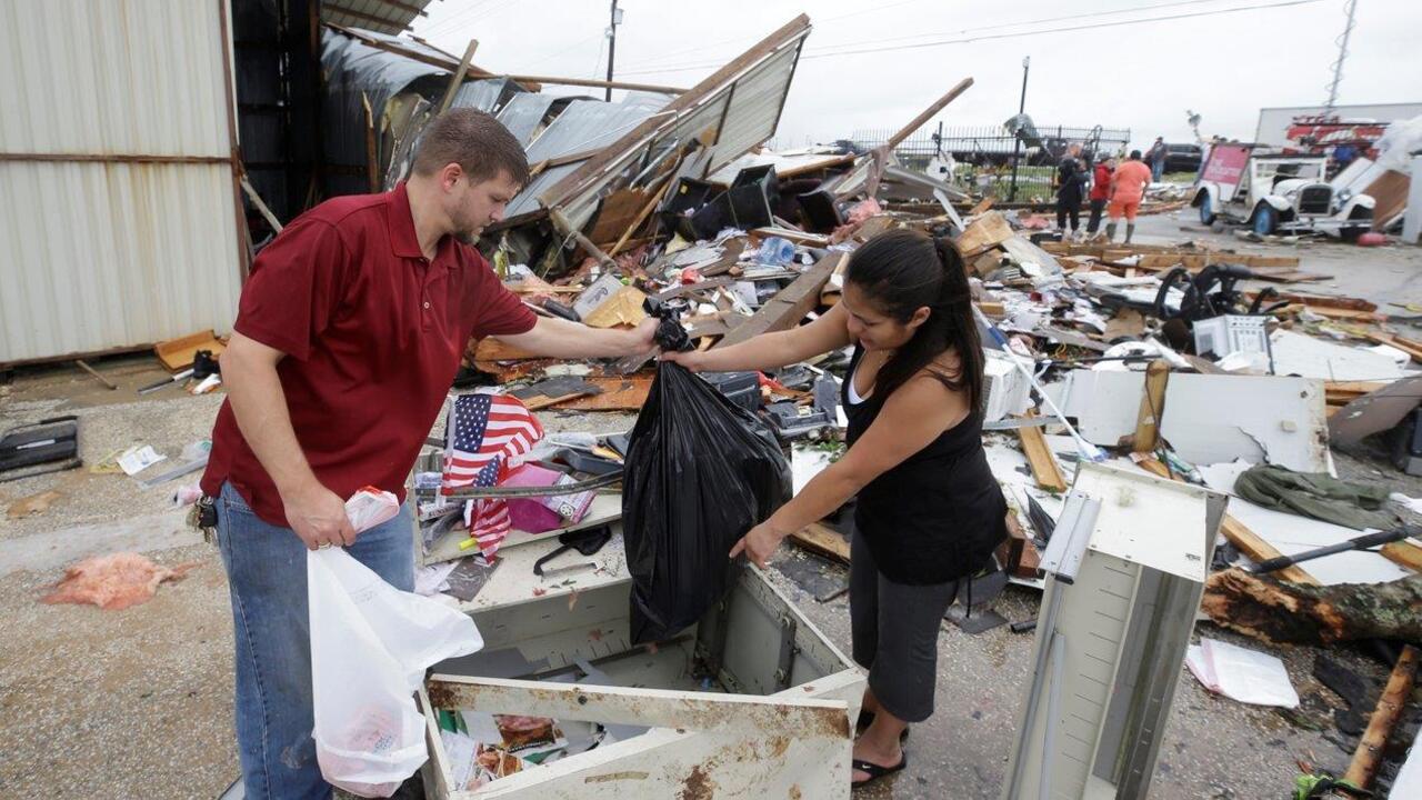 Organizing relief efforts for Harvey victims