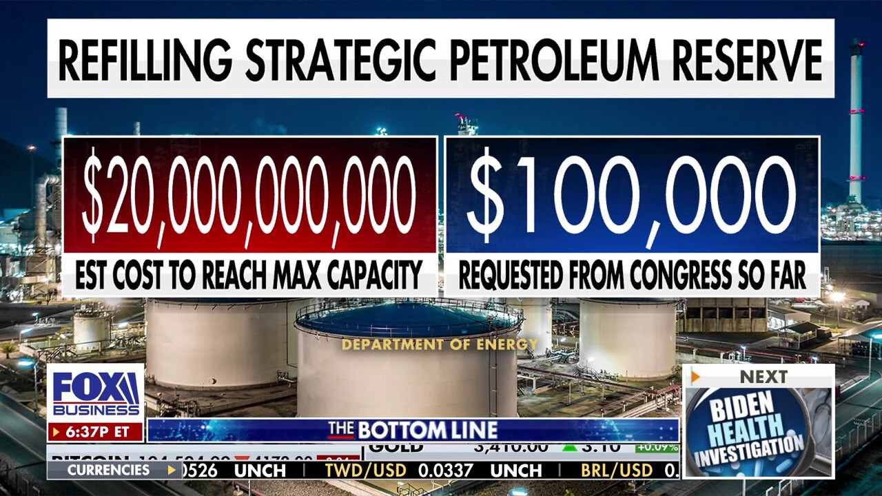 Biden used the Strategic Petroleum Reserve for 'pure political reasons,' says Steve Moore