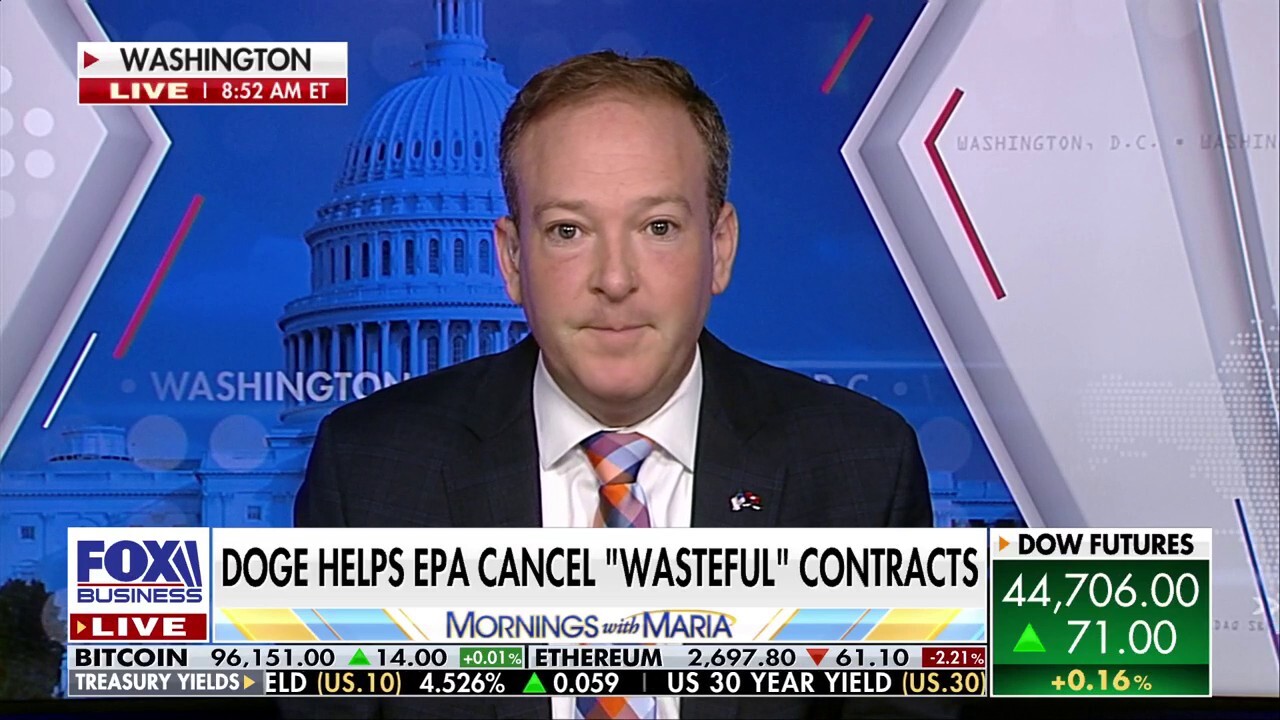 EPA Administrator Lee Zeldin weighs in on the Department of Government Efficiency and their latest move to cancel ‘wasteful’ contracts within the EPA.