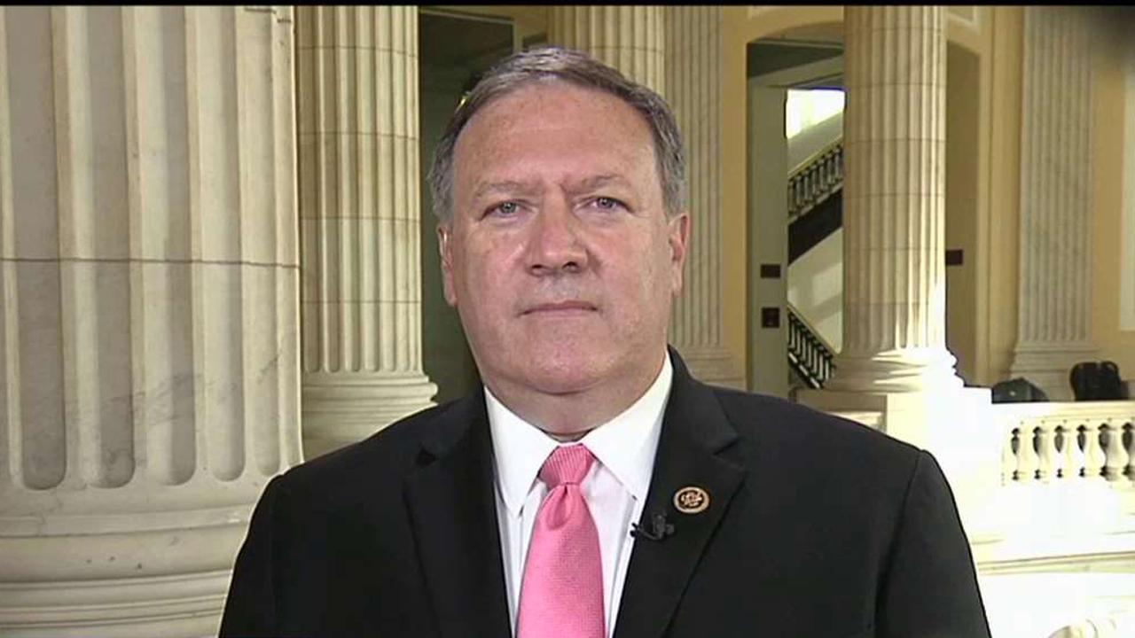 Rep. Pompeo: The focus on gun control is a real dodge 