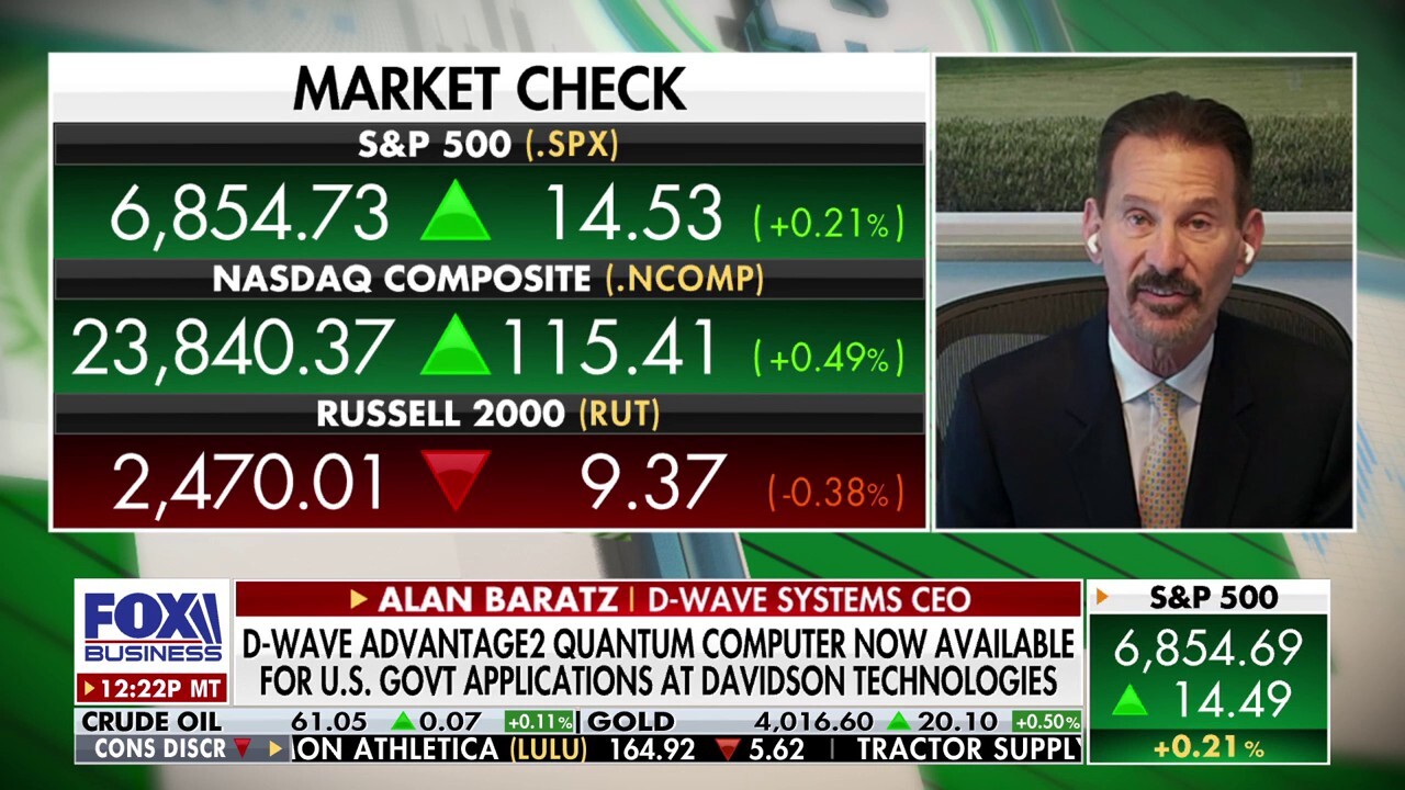 D-Wave CEO says quantum partnership with US government marks ‘important step forward’