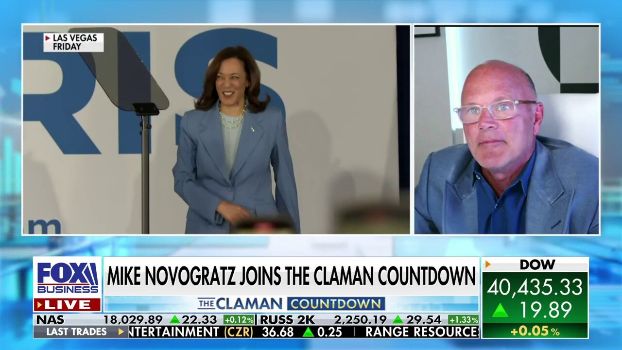 Galaxy Digital founder and CEO Michael Novogratz says Kamala Harris had a very progressive voting record on The Claman Countdown.