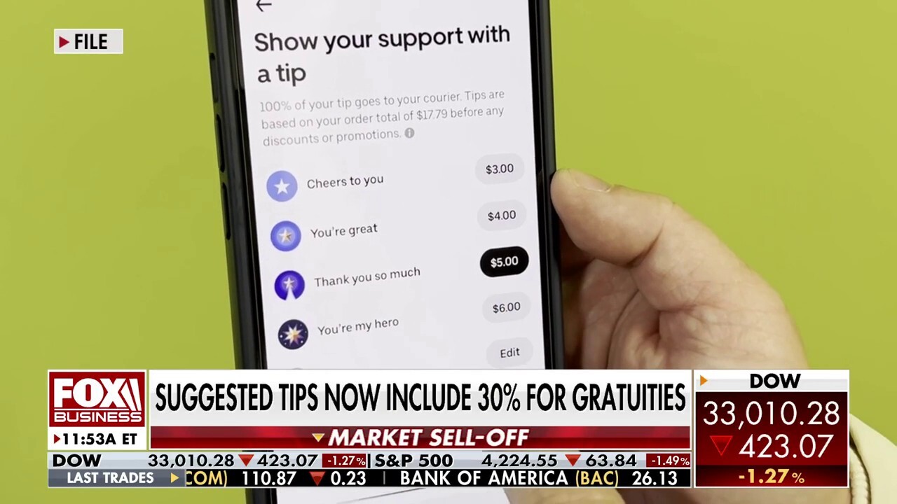 FOX News senior correspondent Jonathan Serrie reports on changing attitudes toward tipping on 'Varney & Co.'