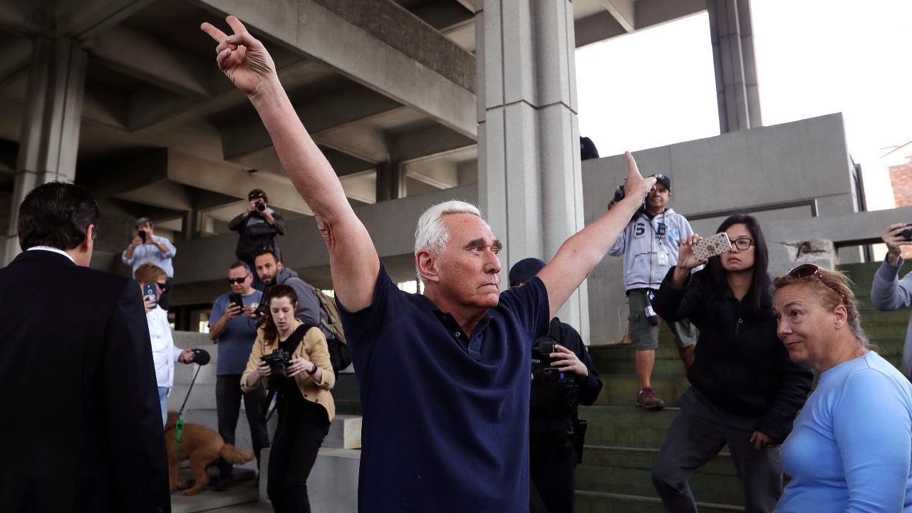Left-wing media celebrates after Roger Stone arrest
