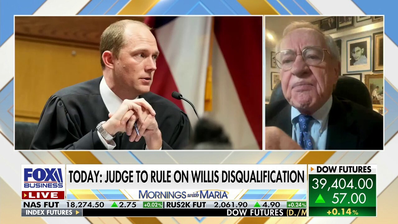 Judge in Fani Willis case is on trial now: Alan Dershowitz