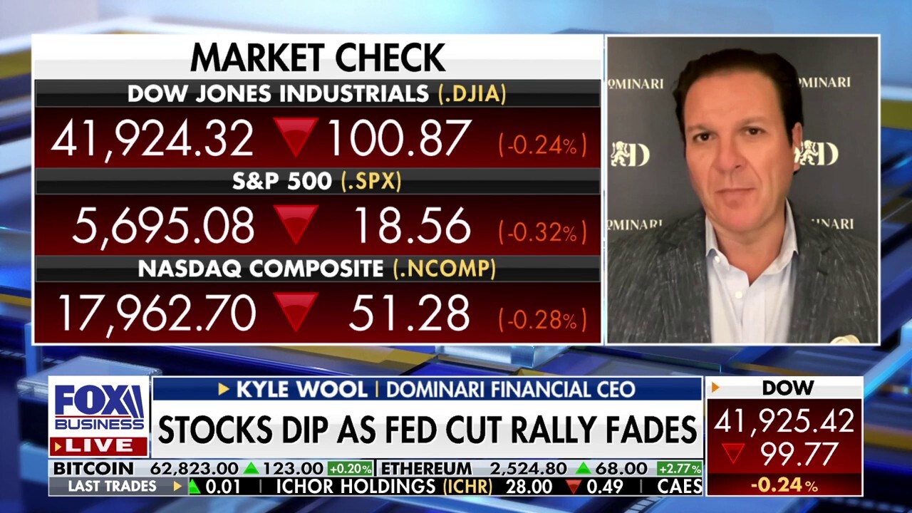 Dominari Financial CEO Kyle Wool discusses the market's performance following the Fed rate cut and highlights A.I. stocks to watch out for.