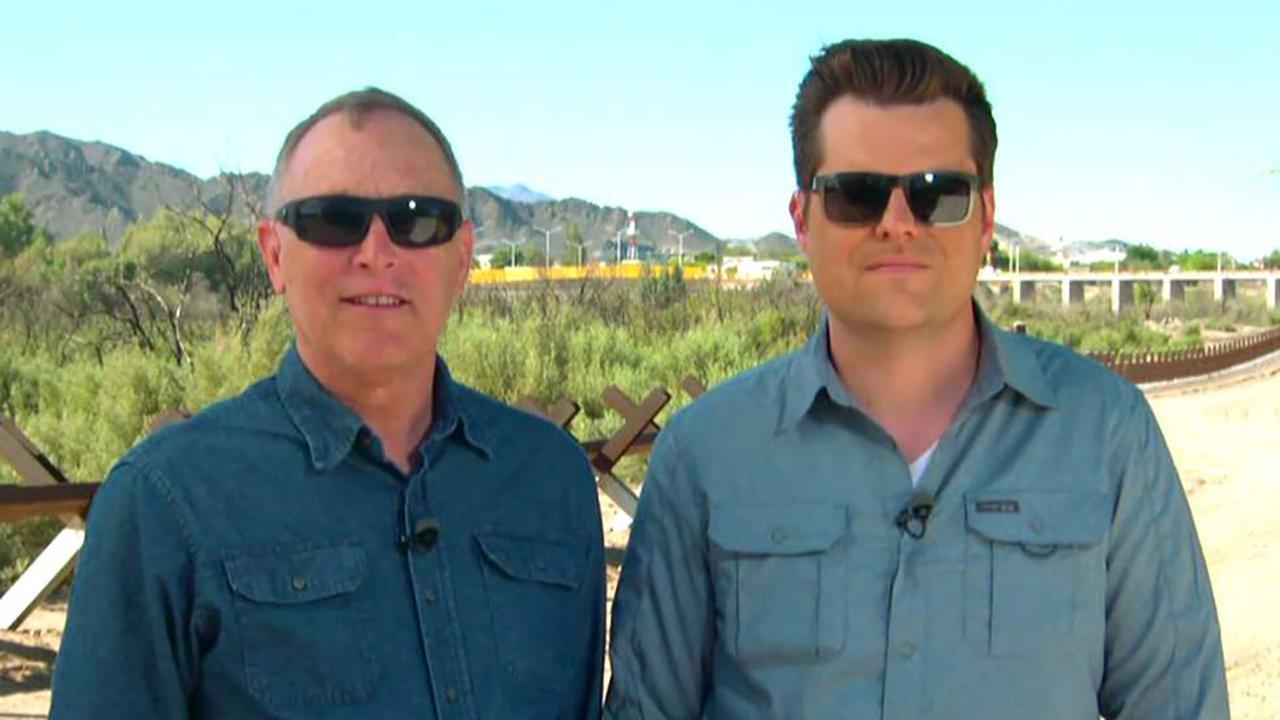 GOP congressmen Andy Biggs and Matt Gaetz visit the southern border