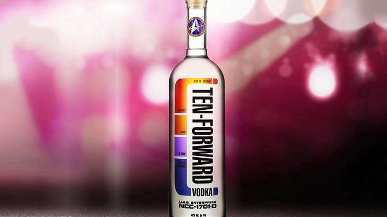Star-Trek inspired space vodka launches
