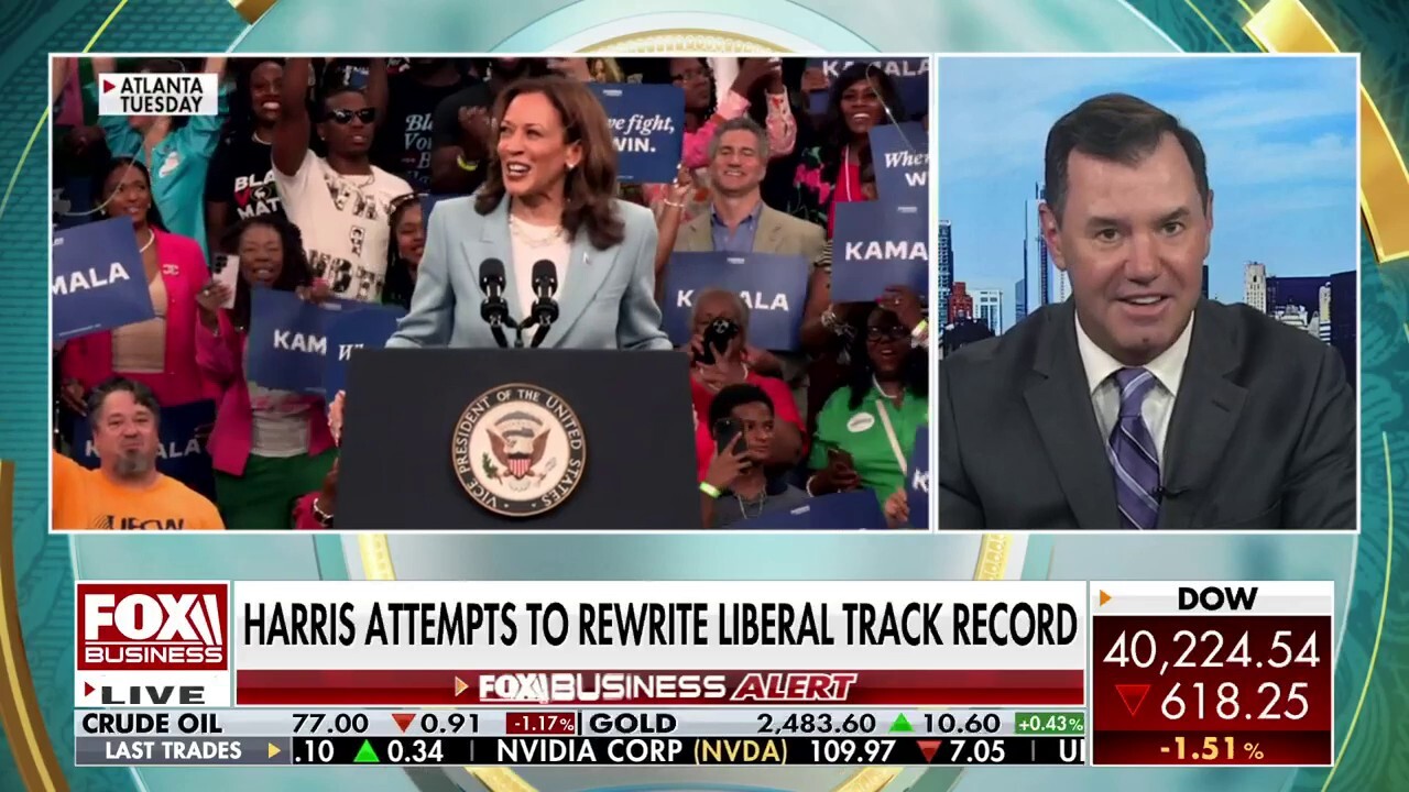 Fox News contributor Joe Concha discusses Kamala Harris' far-left agenda on 'The Big Money Show.'