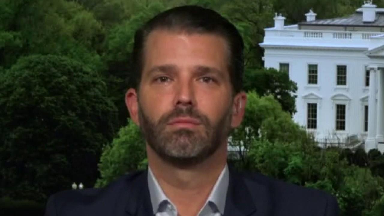 Donald Trump Jr.: The president has been practicing every day for debate 