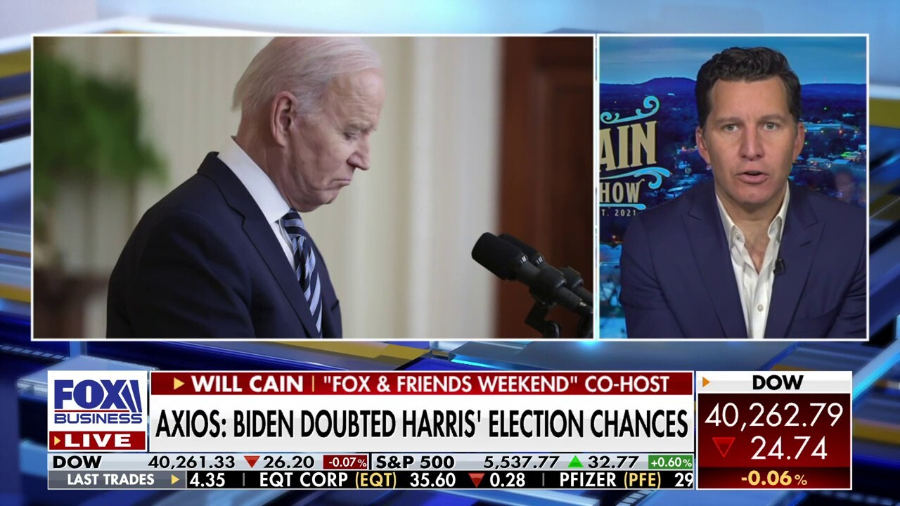 'Fox & Friends Weekend' co-host Will Cain explains why top Democrats have not endorsed Kamala Harris for president on 'Varney & Co.'