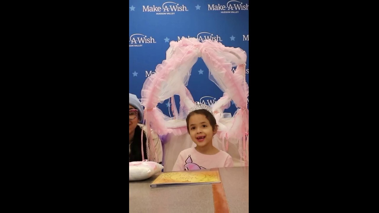 Videos capture the raw reactions from little girls who learned that they and their families were traveling to Florida, where Disney is treating them like royalty.