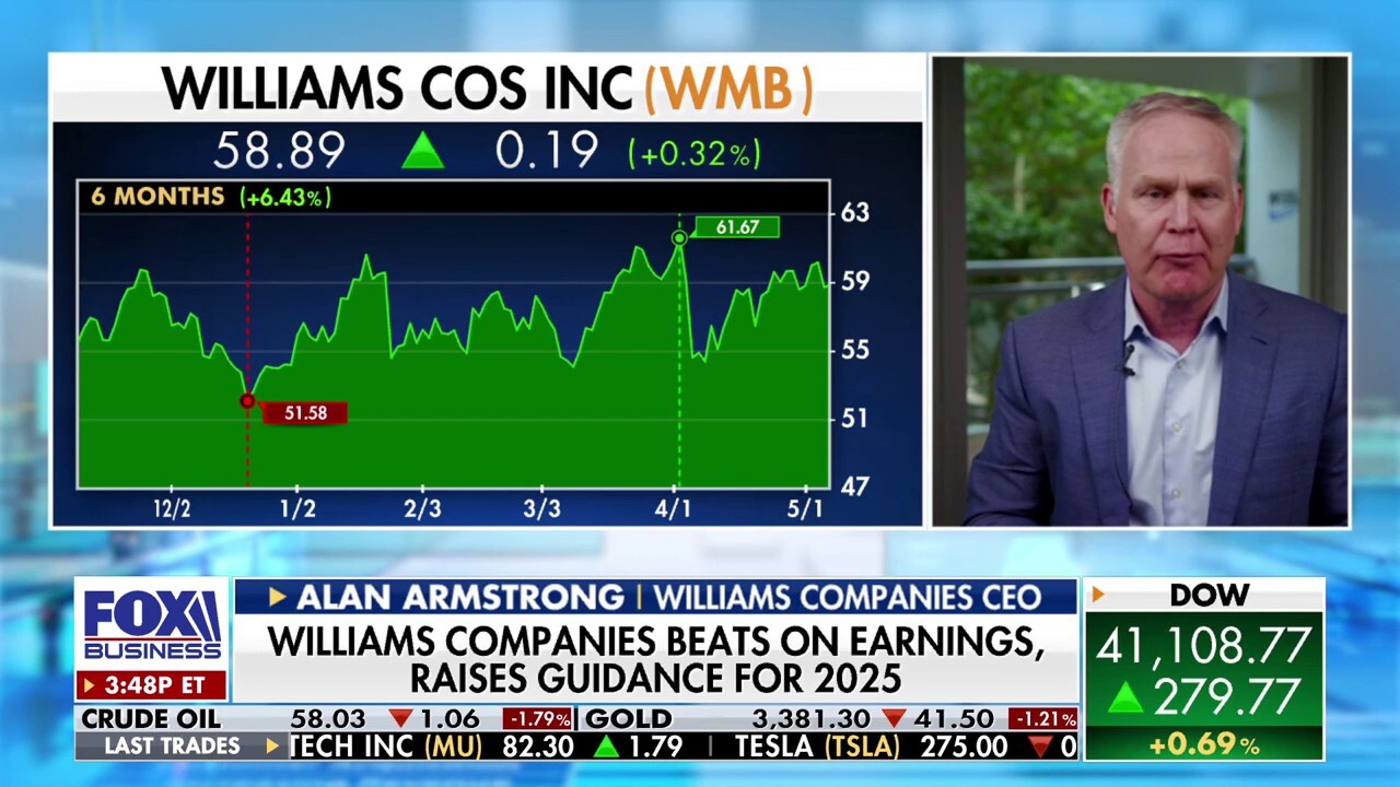 Williams Companies CEO Alan Armstrong discusses the energy demand in AI on 'The Claman Countdown.'