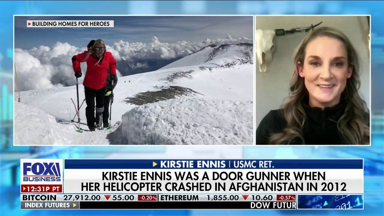 Retired Marine Kirstie Ennis to climb Mount Everest after horrific Afghanistan accident