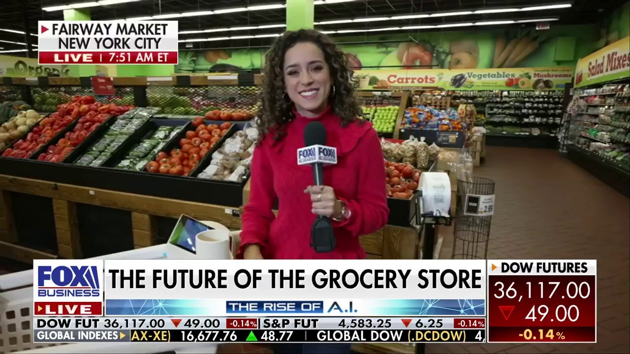 The future of grocery shopping with an AI twist hits New York City 