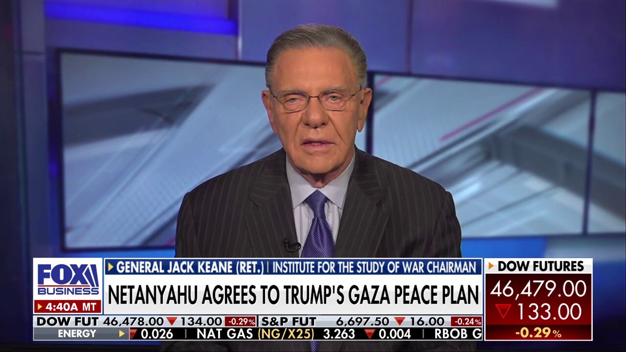 Trump's Gaza peace plan is 'comprehensive and complicated': Gen. Jack Keane