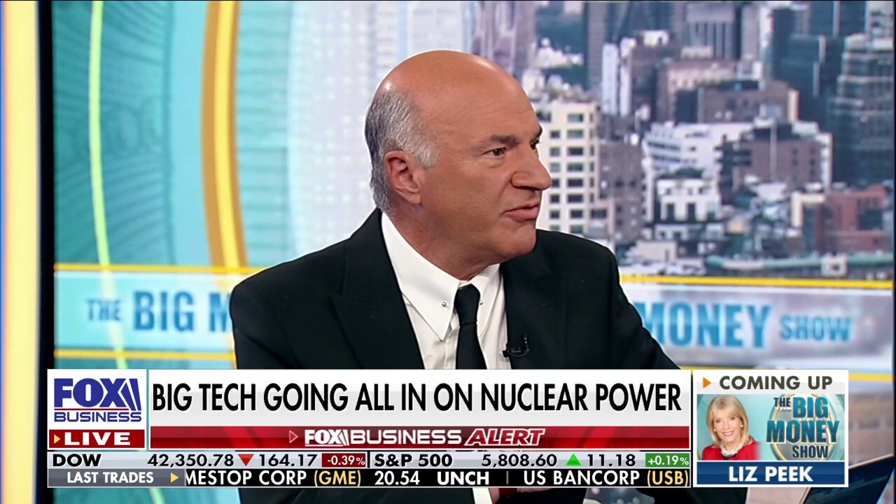 US is 'so far behind' in electricity needed for AI, Kevin O'Leary says