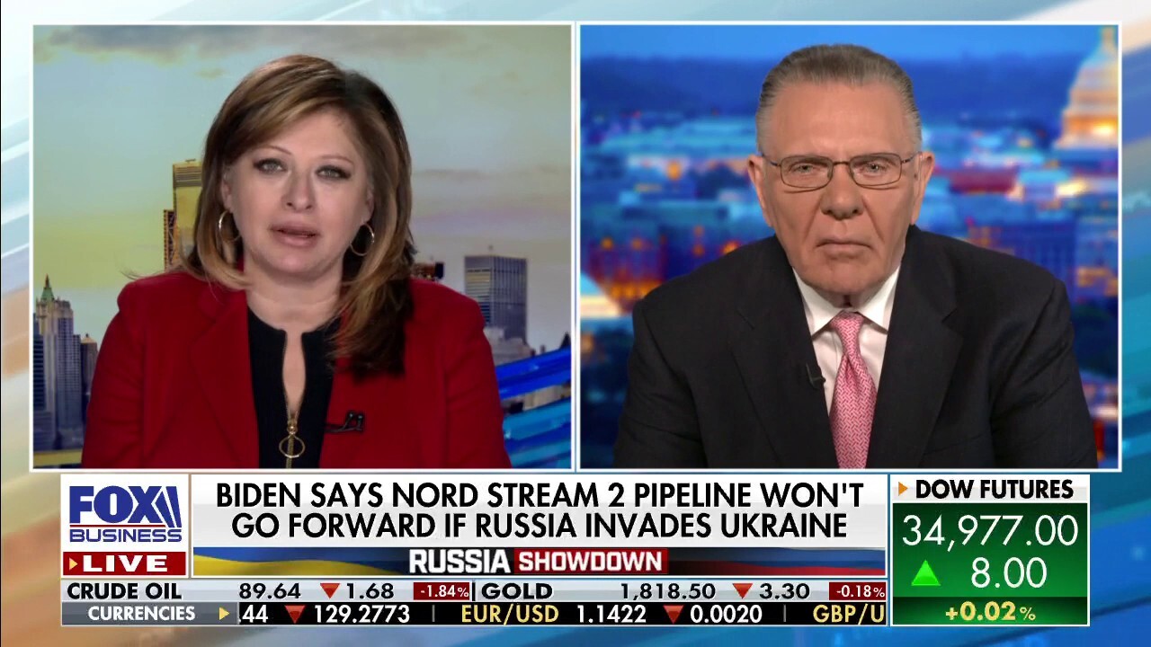 Gen. Jack Keane argues 'Germany is going to execute Nord Stream pipeline to at some point. 