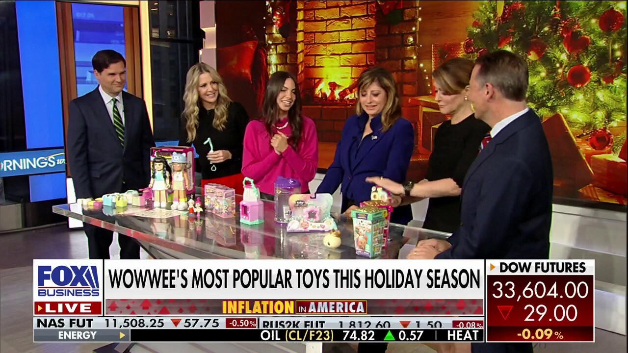 WowWee's Vice President of Brand Development Sydney Wiseman discusses how her company is focusing on smaller, more affordable versions of their most popular toys on ‘Mornings with Maria.’