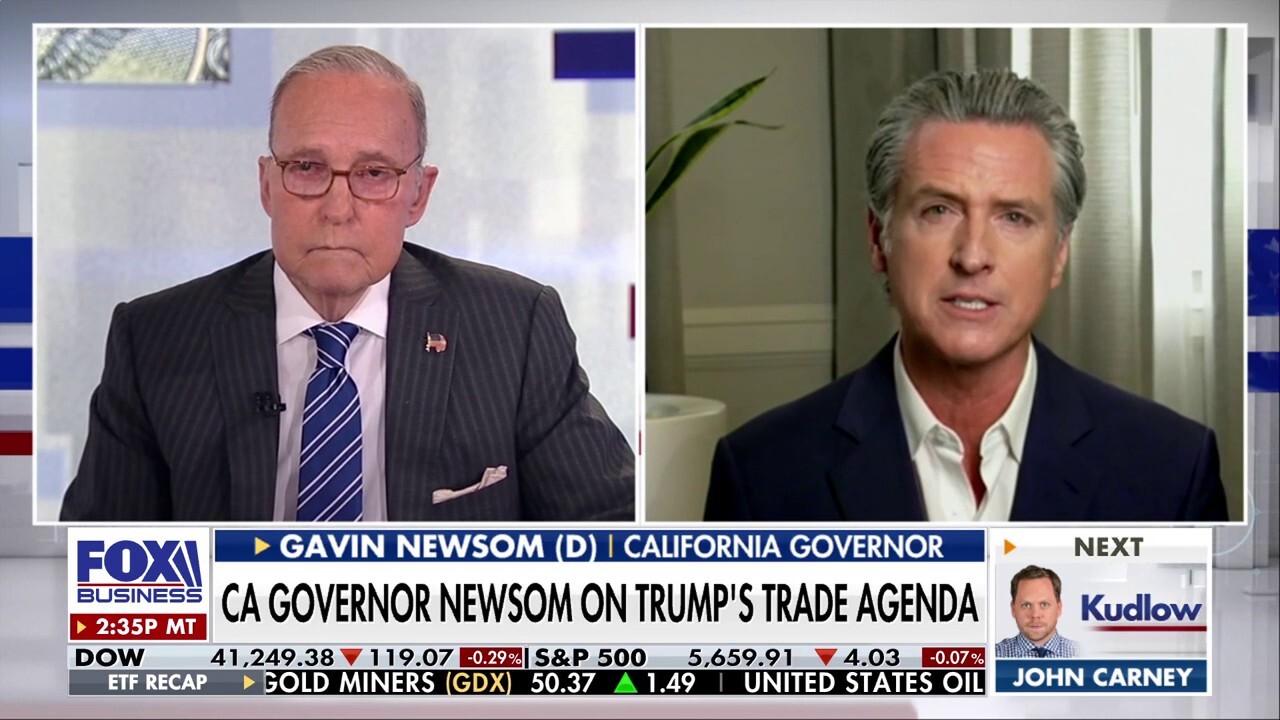'SERIOUS MOMENT': Gavin Newsom calls out Trump's trade agenda