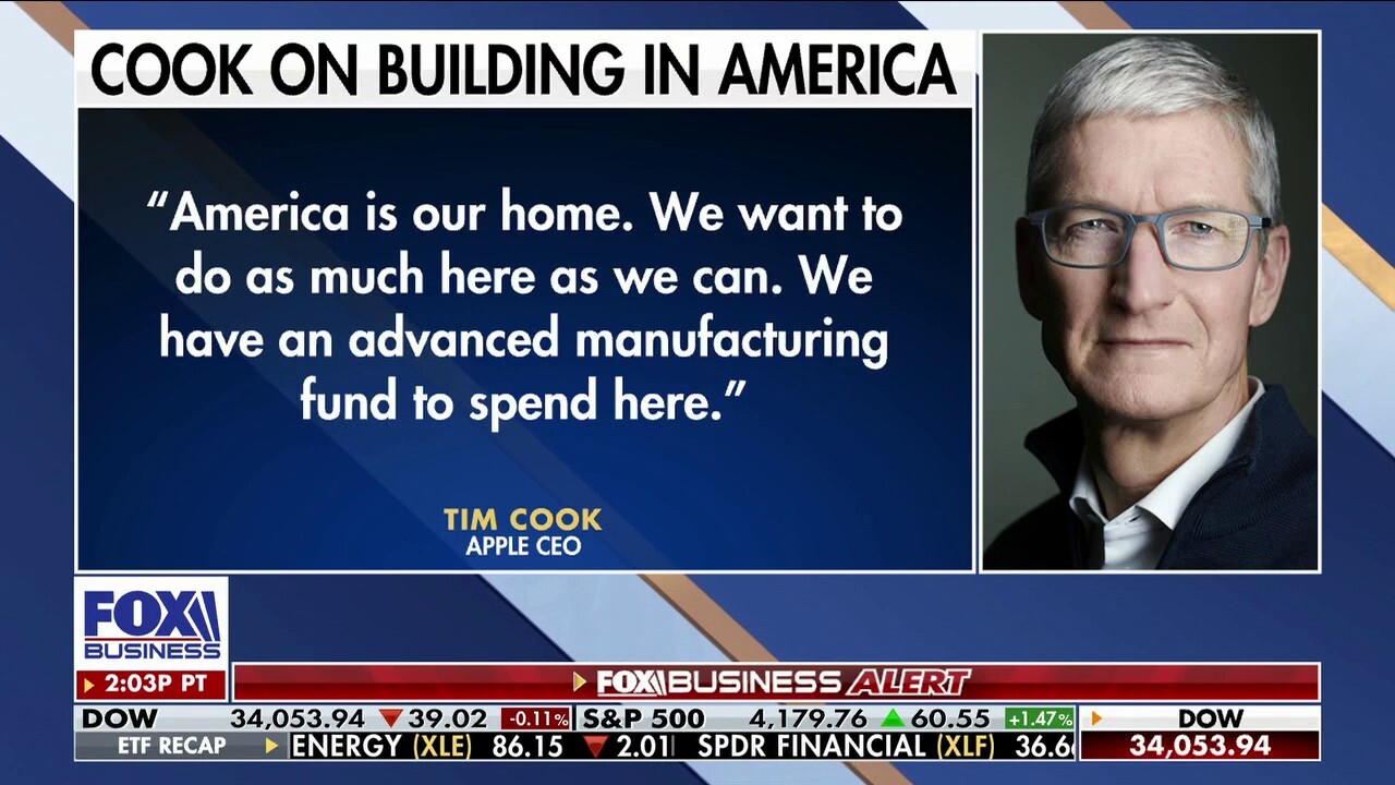 FOX Business correspondent Susan Li shares her key takeaways from a conversation with Apple CEO Tim Cook after the company reported its earnings on "The Evening Edit."