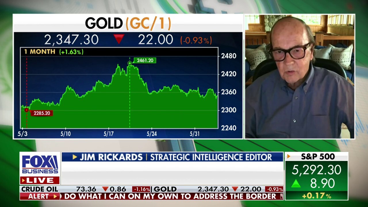 Gold is the biggest rival to the US dollar: Jim Rickards